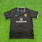 Cristiano Ronaldo Manchester United 2003 2004 Retro Black Jersey Trikot
