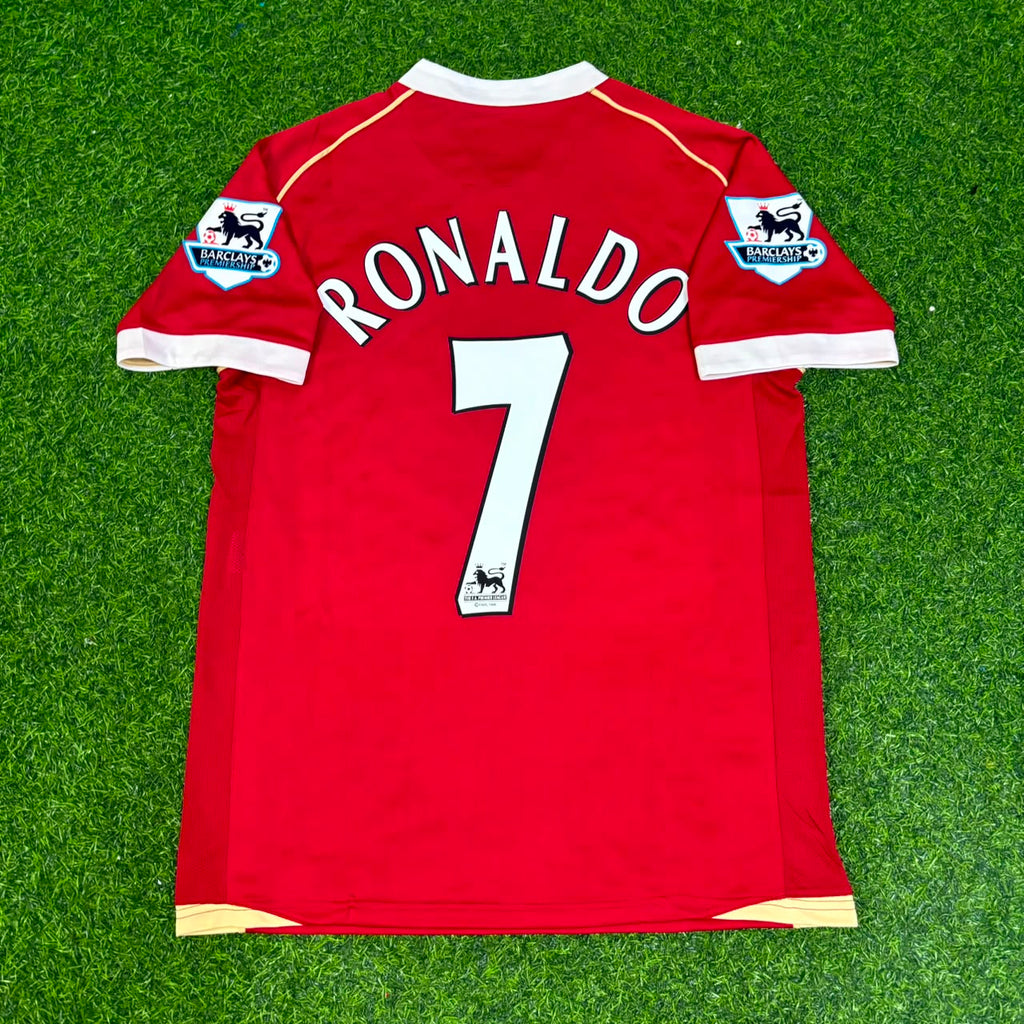 Cristiano Ronaldo #cr7 Manchester United 2006/07 Red Jersey Trikot Maglia