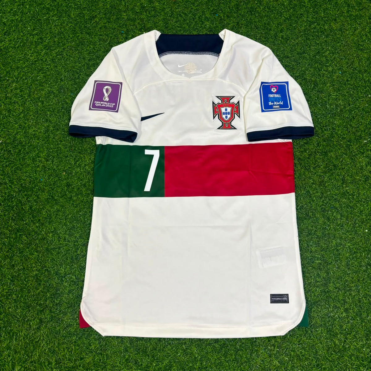 Cristiano Ronaldo Portugal 2022 World Cup Qatar Retro Jersey Trikoy