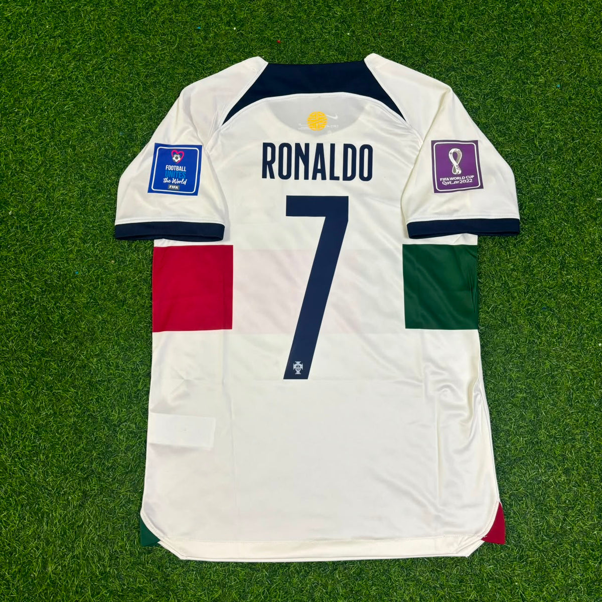 Cristiano Ronaldo Portugal 2022 World Cup Qatar Retro Jersey Trikoy