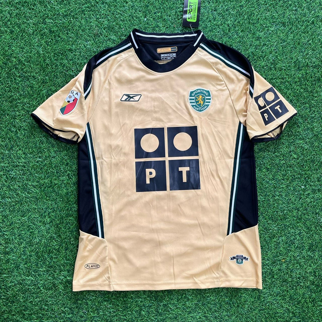 Cristiano Ronaldo Sporting CP 2003 Debut Retro Football Jersey