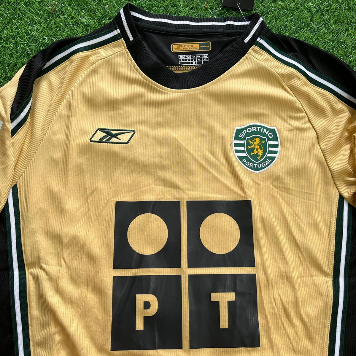 Cristiano Ronaldo Sporting CP 2003 Debut Retro Football Jersey