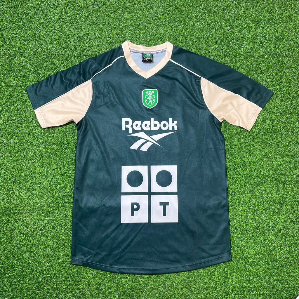 Cristiano Ronaldo Sporting Lisbon Retro Football Jersey Kit