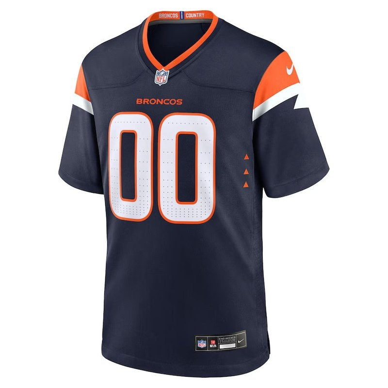 Denver Broncos - Colección Mile High Alternativa - Camiseta personalizada de la NFL - Azul marino