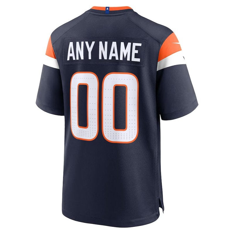 Denver Broncos - Colección Mile High Alternativa - Camiseta personalizada de la NFL - Azul marino