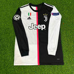 Douglas Costa 11- Juventus Long Sleeve 2019 2020 Retro White Black Jersey Trikot Maglia