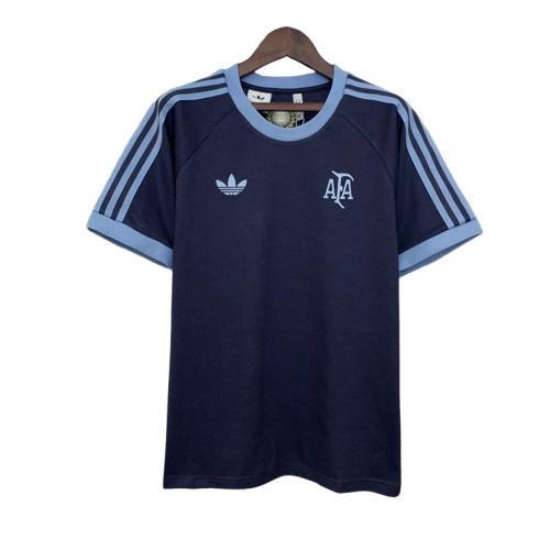 Camiseta Argentina 25/26 Edición Casual - Azul Marino - Versión Fan