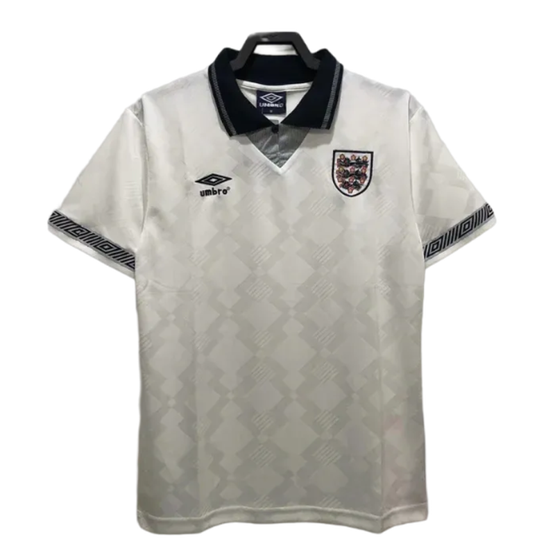England 1990 I Home Jersey - Retro Version
