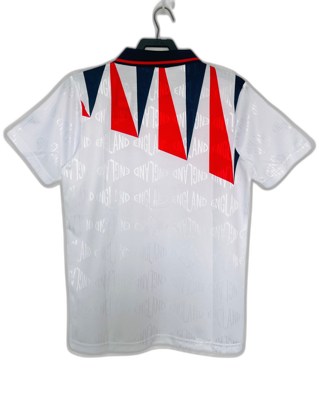 England 1992 I Home Jersey - Retro Version
