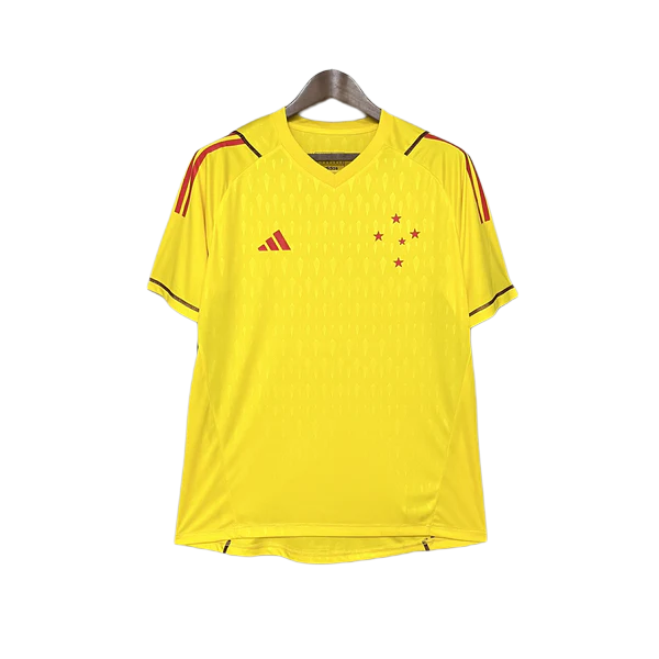 Camiseta de portero Cruzeiro 24/25 - Amarilla - Versión para aficionados