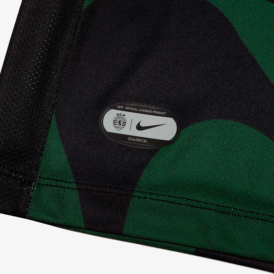 Camisola Sporting Alternativa Preta 2025/26 - LANÇAMENTO! 🔥💚