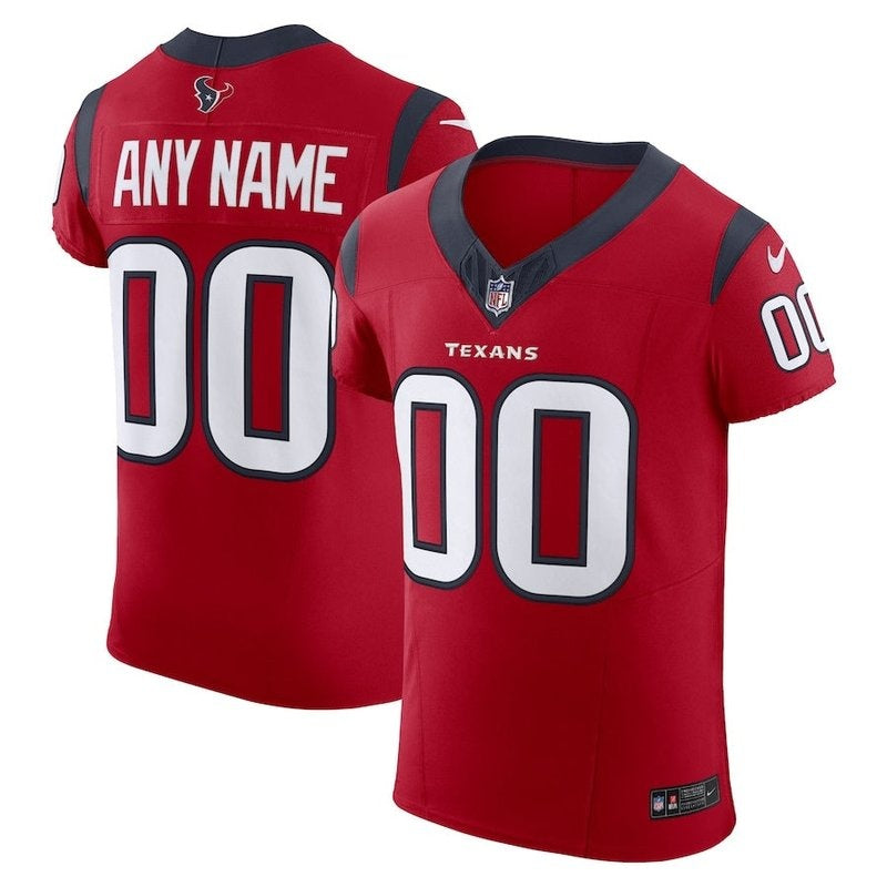 Houston Texans - Camiseta personalizada alternativa de la NFL - Roja