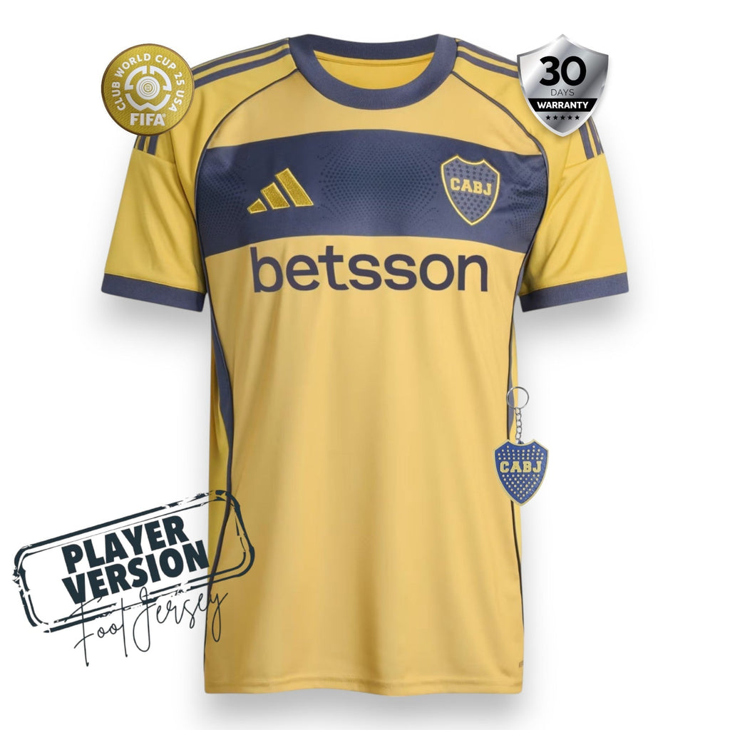 Boca Juniors Away Player Jersey 2025/26