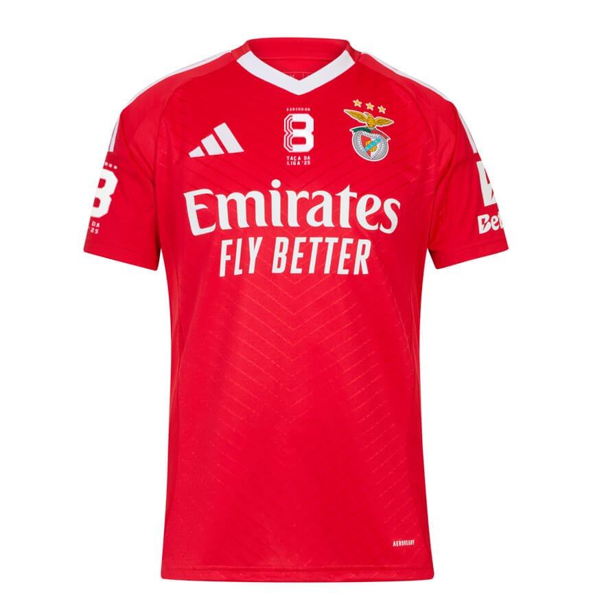 Camiseta local del Benfica Copa de la Liga 2025 - ¡MODELO EXCLUSIVO! 🔥🦅 