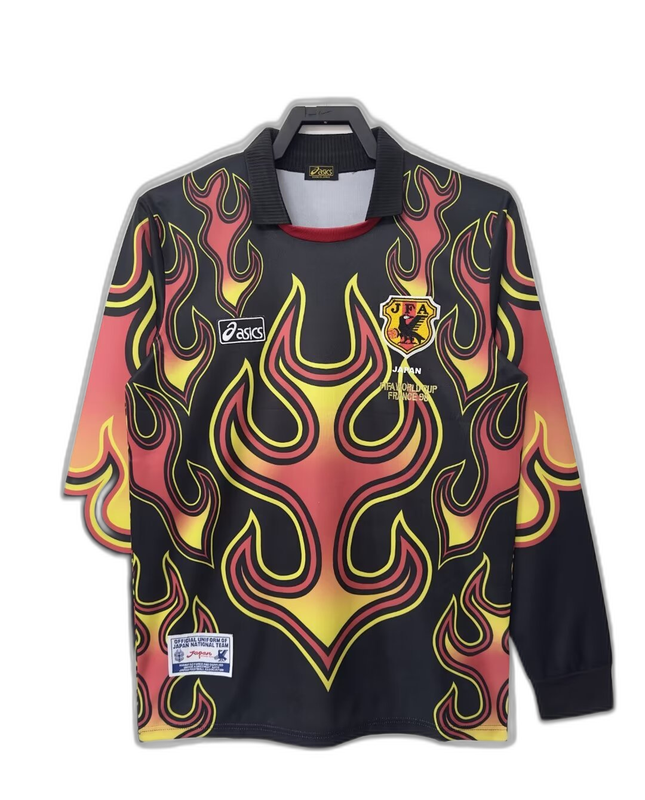 Camiseta de portero de Japón 1998 - Versión retro de manga larga