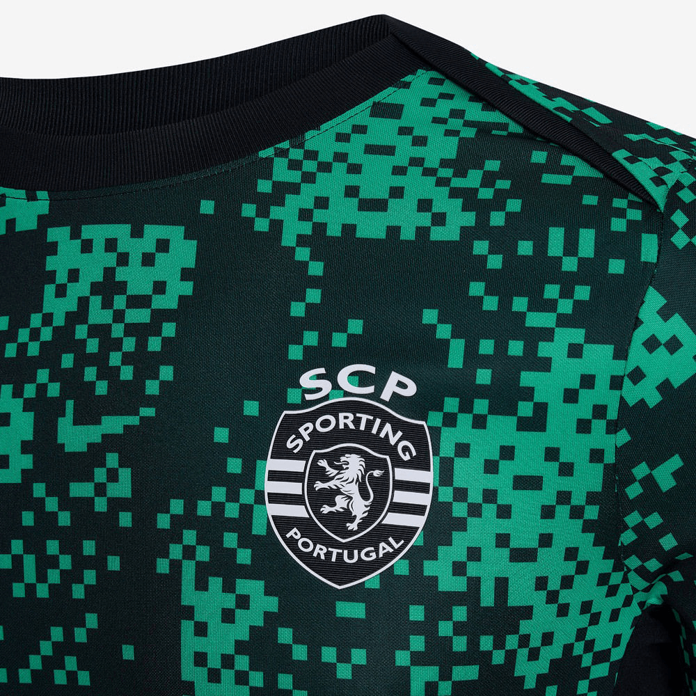 Camisola Sporting Aquecimento 2024/25 - ÚLTIMAS UNIDADES! 🔥💚