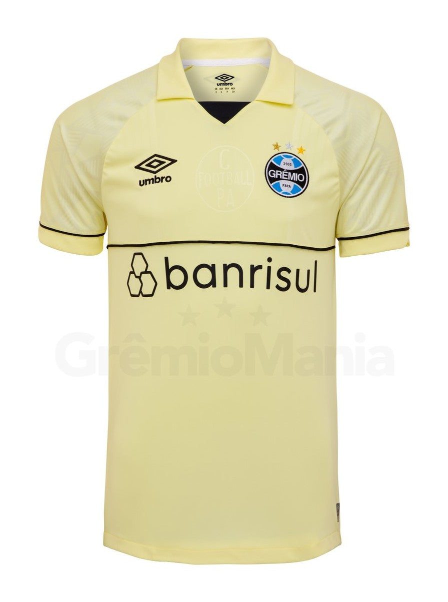 Gremio 23/24 Goalkeeper Jersey - Yellow - Fan Version