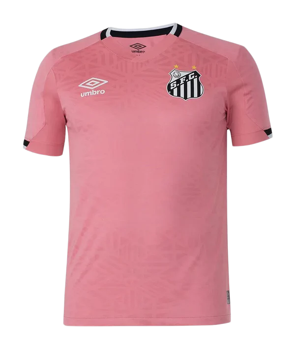 Camiseta rosa del Santos 22/23 Edición Octubre - Versión Fan