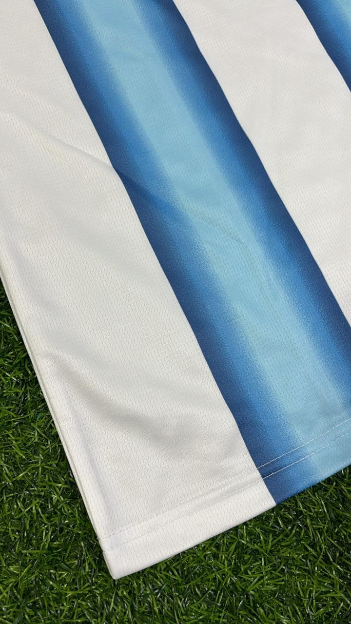 Lionel Messi #10 Argentina 2026 World Cup Home Legacy Patch Long Sleeve Football Jersey