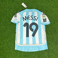 Lionel Messi Argentina 2006 World Cup Retro Soccer Jersey Maillot Trikot Maglia