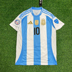 Lionel Messi Argentina Copa America 2024 Home Jersey Maillot Trikot Maglia