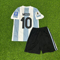 Lionel Messi Argentina Special 2026 World Cup Children Football Jersey Set