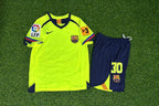 Lionel Messi Barcelona 2005 2006 Kids Retro Football Jersey Kit