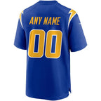 Los Angeles Chargers - Camiseta personalizada alternativa de la NFL