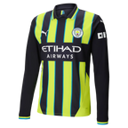 #9 Haaland Manchester City Away Jersey 2024/2025 Long Sleeve