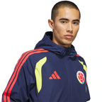Colombia World Cup 2026 Tiro All Weather Full-Zip Jacket - Navy
