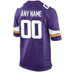 Minnesota Vikings - Camiseta personalizada de la NFL - Morada