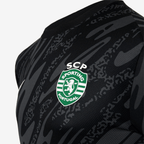 Camiseta de portero del Sporting, negra, 2024/25 - ¡ÚLTIMAS UNIDADES! 🔥💚