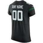 Camiseta personalizada Stealth de la NFL de los New York Jets, color negro