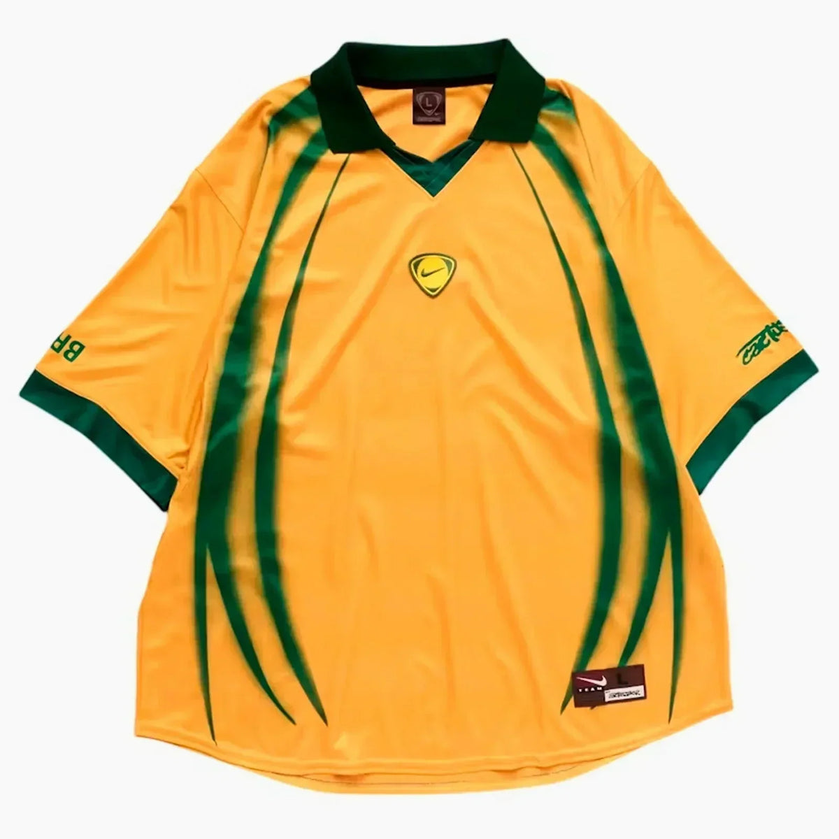 Brazil Travis Scott Cactus Jack x Nike Total 90 Retro Jersey