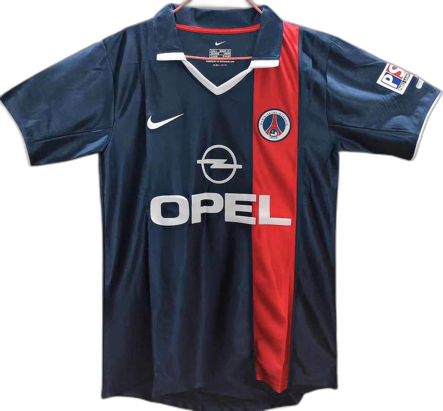 Camiseta local del Paris Saint-Germain (PSG) 2001 - Versión retro