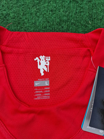 Cristiano Ronaldo Manchester United 2008 Champions Leage Final Moscow Retro Long Sleeve Jersey