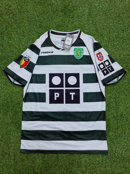 Sporting CP Lisbon Cristiano Ronaldo Number 28 Vintage Jersey Trikot