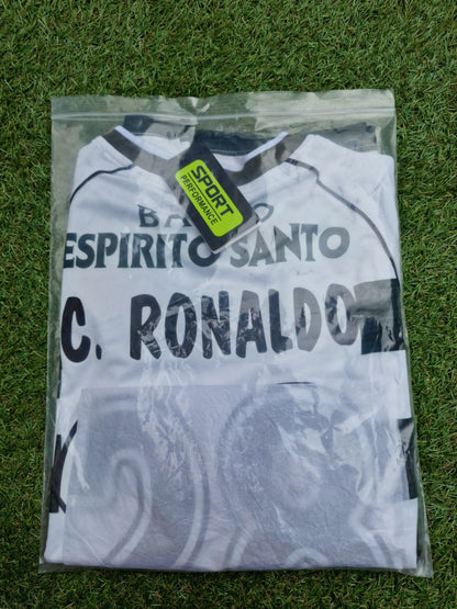 Sporting CP Lisbon Cristiano Ronaldo Number 28 Vintage Jersey Trikot