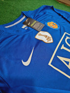 Cristiano Ronaldo Manchester United 2008 Champions League Patch Retro Short Jersey Trikot