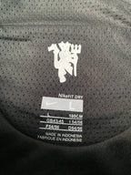Cristiano Ronaldo 2007-2008 Manchester United Black Retro Jersey Trikot Camiseta Maillot