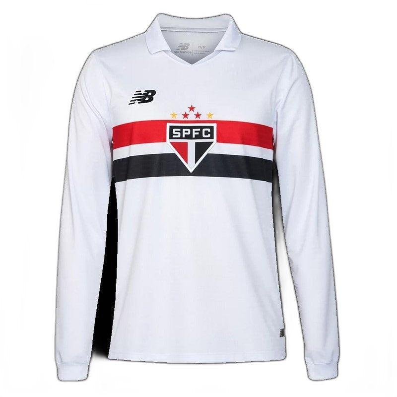 Camiseta local del Sao Paulo 24/25 I - Manga larga